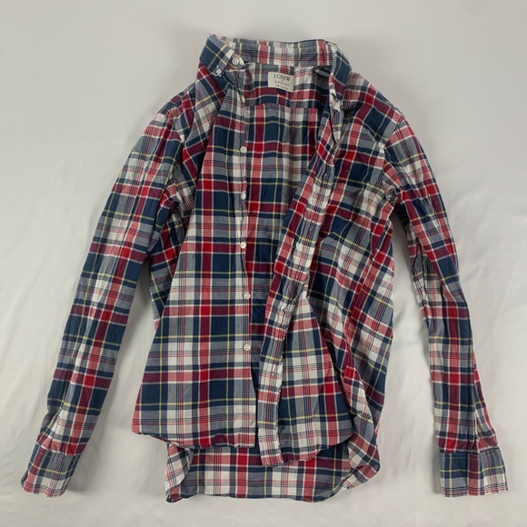 J Crew Button Down Long Sleeve Shirt - Picture 1 of 4